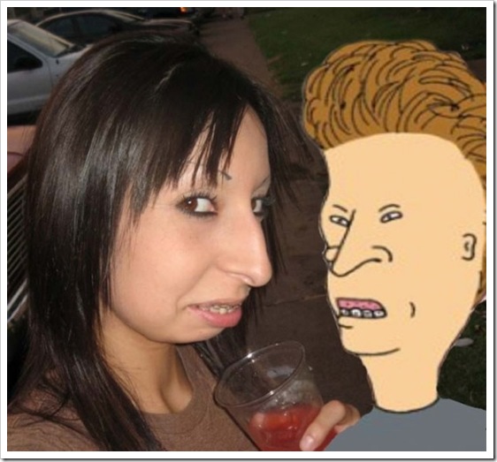 a irmã do beavis