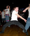 Crazy dancer - Superstar of the local primary school party.