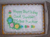 Happy Birthday - A cake like that would really make me happy.