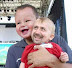 Father and son - Heartwarming family photo.