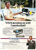 Old computer ad - Who's keeping up with Commodore? The power of 64K memory.