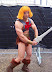 I have the power! - The look on his face says: I'm one sexy man