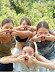 Cute girls - Four sisters.