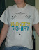 Blonde's t-shirt - Comes along with helpful tips.