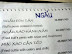 Menu - Bull's penis. Sounds tempting...