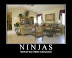 Ninjas - There are four of them in this picture.