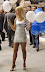 Can I touch 'em? - Girl with really big balloons.