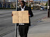 Will pimp for cash - He's just a simple guy looking for a job.