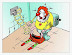 Toilet prank - See - there's a clown in this picture. That's why it's so funny.
