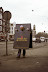 Human billboard - An excellent ad for The Torture Museum in Amsterdam.