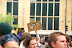 WTF? - Not sure what he's protesting against.