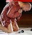 Meat suit - It reminds me of meat - but also happiness and anger.
