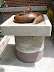Shit fountain - The guy who made this is a real man of genius.
