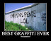 Best graffiti ever - Whoever made this has some mad skillz.