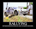 Rallying - Like drag racing but with jumps - turns - snow mud - gravel - skill and balls.