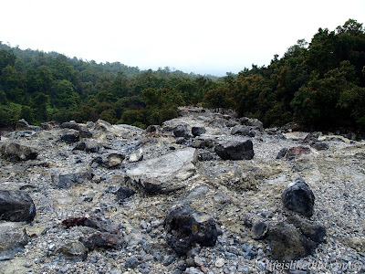 tangkuban perahu, kawah domas, volcano, bandung