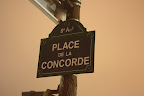 Place de la Concorde - aufgenommen um 0:39 Uhr!