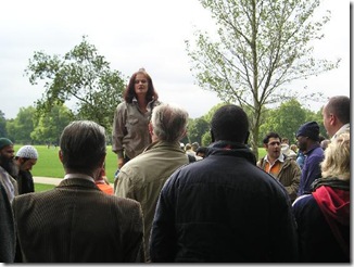Speakers Corner in Hyde Park