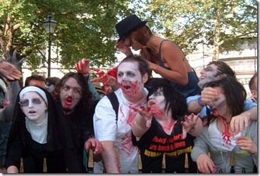 Zombie Walk in London