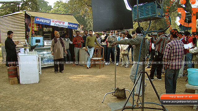 ik kudi punjab di shooting still, amrinder gill, jaspinder cheema ik kudi punjab di shooting still, amrinder gill, jaspinder cheema