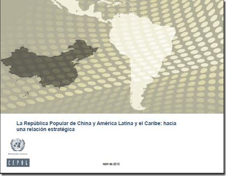 Cepal China LatAm abril 2010
