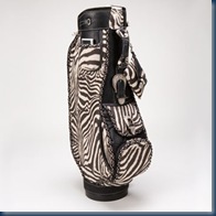 Zebra golfbag lyx