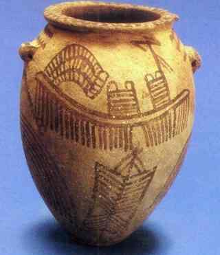 A prehistoric vessel 