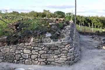 According to archaeologist Jose Luis Romero Rivera, director of the INAH project at the site located in Tenosique municipality, Structure 12 is a 2.5 meters high base, with other 2 bases slightly tallest at the north and south extremes. Photo: Jose Luis Romero. According to archaeologist Jose Luis Romero Rivera, director of the INAH project at the site located in Tenosique municipality, Structure 12 is a 2.5 meters high base, with other 2 bases slightly tallest at the north and south extremes. Photo: Jose Luis Romero.