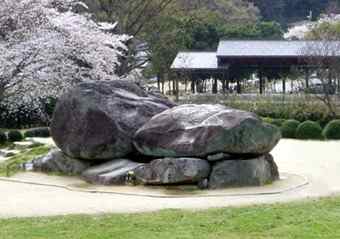 Ishibutai Tumulus: Believed to be the tomb of Soga-no-Umako, this is Japan's best example of a rectangular tumulus.