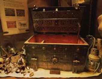 Some exhibits, like this chest, will be moving from the Pirate Soul Museum in Key West to the new St. Augustine museum.