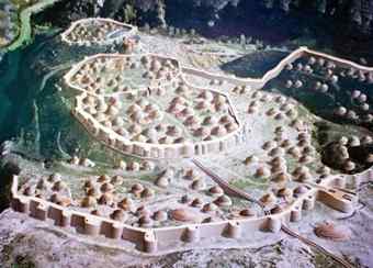 A model of what the site may have looked like - Jose Mª Yuste