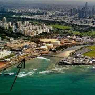 This is an aerial view of the remains of the Tel Qudadi fortress. - Leon Mauldin/AFTAU This is an aerial view of the remains of the Tel Qudadi fortress. - Leon Mauldin/AFTAU
