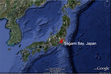 Sagami Bay map sagami-bay-map