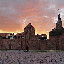 Tangermünde bei Sonnenuntergang