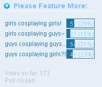 cosplay holic poll 2010-07-12