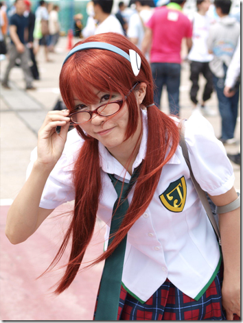 evangelion: 2.0 you can (not) advance cosplay - makinami mari illustrious 03 from comiket 2010