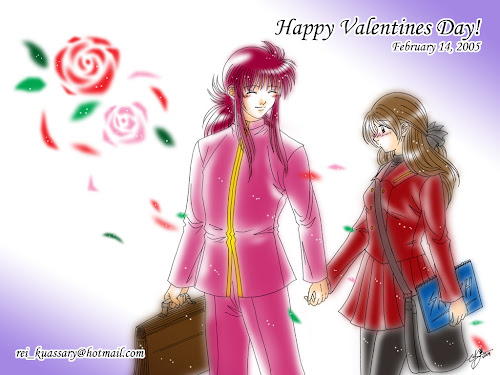 kurama and maya in love