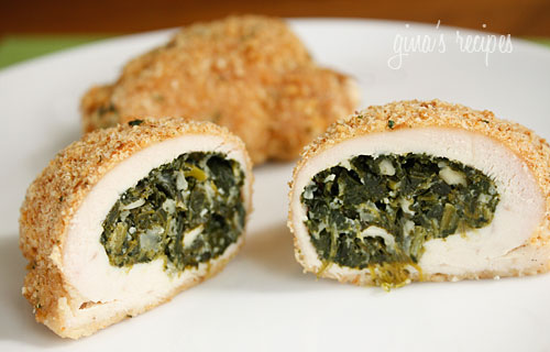 Baked Spinach And Feta Stuffed Chicken Breast