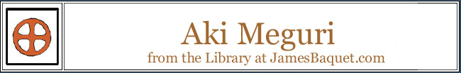 Aki Meguri: from the Library at JamesBaquet.com