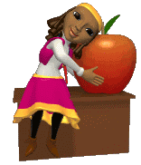 teacher and apple
