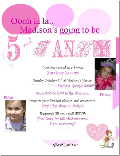 INVITE MADDIE for blog