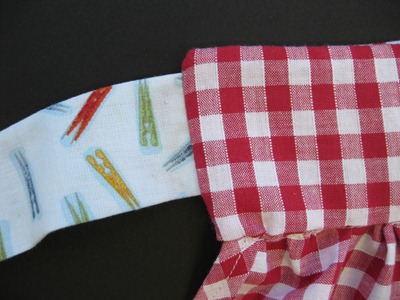 back side and ties