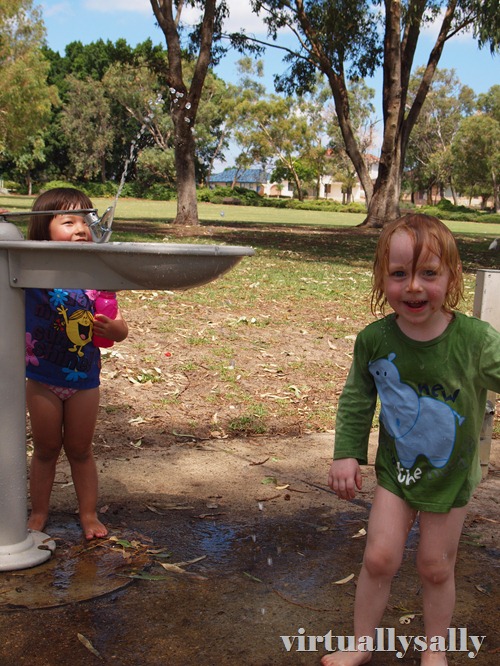 at the park