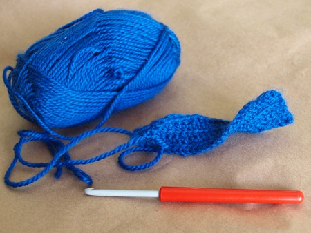 argh!!! I cannot crochet in rows.