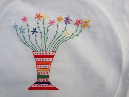 finished and yes flowers make me smile