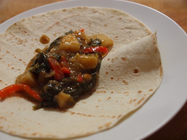 stew with tortillas