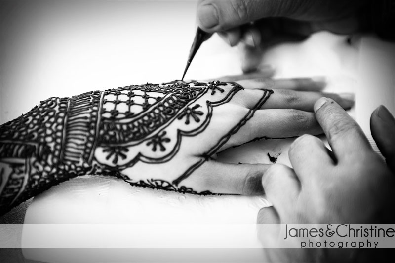 Nadia and Girish Mehendi