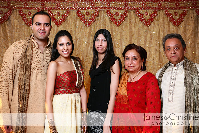 Nadia and Girish Mehendi