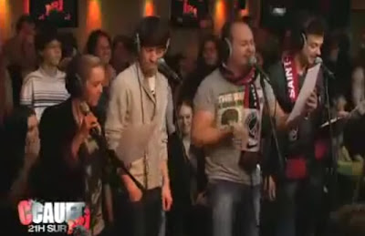 cauet valbuena parodie mozart c'est bientot la fin