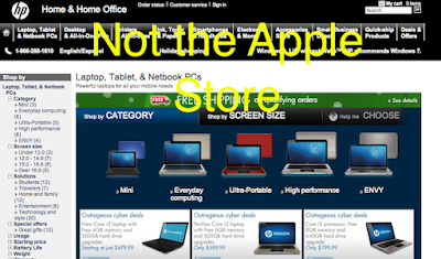 Not Apple Store
